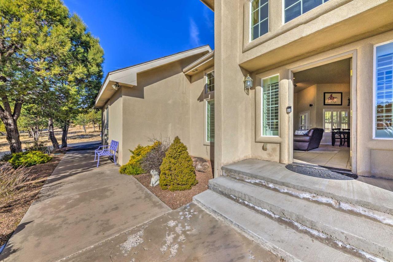 Roomy Ruidoso Retreat With Deck, Grill, And Mtn Views! Exterior foto