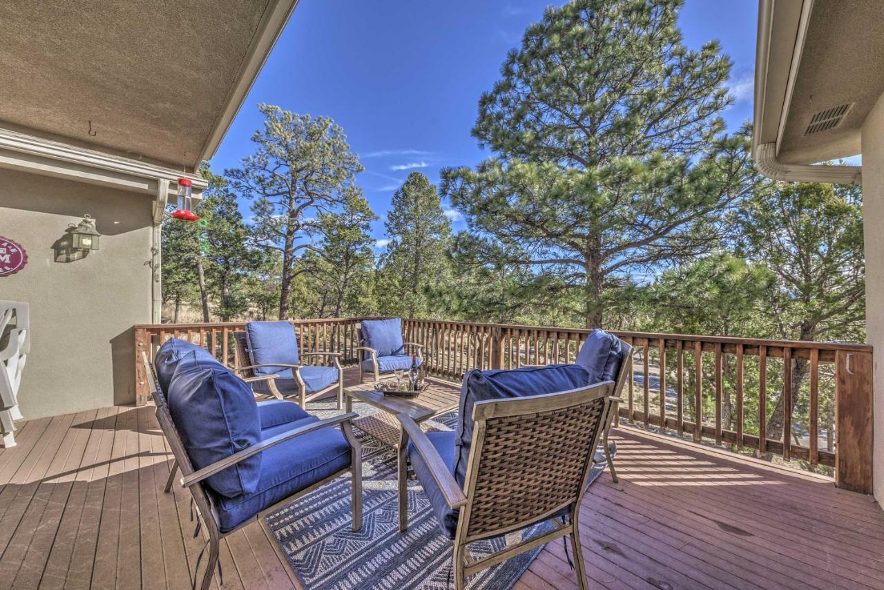 Roomy Ruidoso Retreat With Deck, Grill, And Mtn Views! Exterior foto